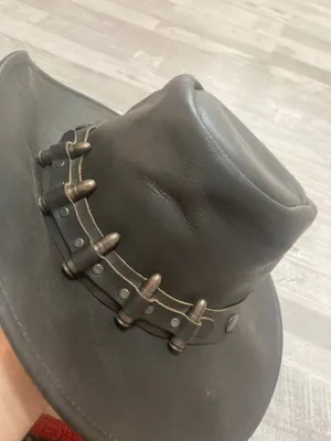 Продам камбойска шляпа кожиний 1
