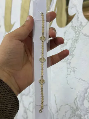 Браслет Van Cleef, проба 585, узбекский