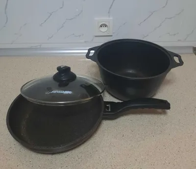 ROSSIYA Kukmara 5 l qozon / 28 sm tova / 2,7 l hushtakli choynak 1