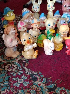 Резиновые игрушки СССР 1