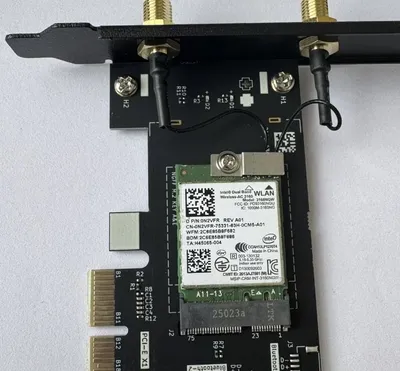 Intel 3510AC wifi bluetooth PCIe adopter 1