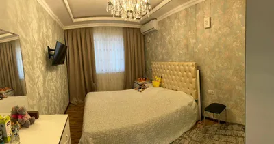 Yevroremont, mebel va maishiy texnika bilan jihozlangan 4 xonali kvartira sotiladi 1