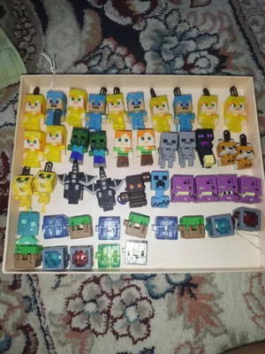 Kinder Minecraft Joy figuralari