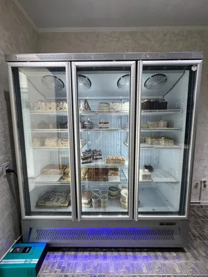 Китайская морозильная витрина, 2-компрессорная. Работает при -22 °C. 220 В, 280 кг, 1190 л. 1