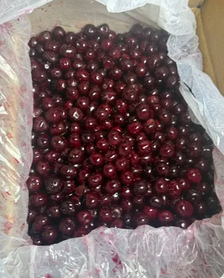 Замороженная вишня Шпанка, замороженная малина, вишня Olcha 1