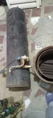 Продаётся титан из толстого металла, адаптирован под газ, электричество и дрова 1