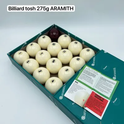 Billiard tosh Aramith 275g razmer 68mm 1
