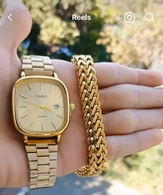 Браслет и часы Casio