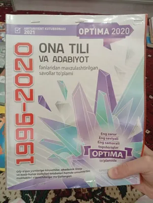 Optima 2020 Ona tili va adabiyot