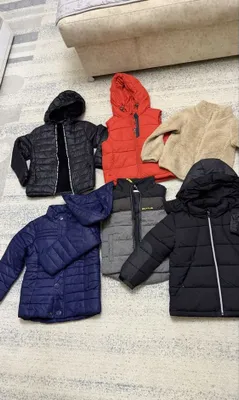 Куртка жилет на мальчика 7-8 лет корея 1