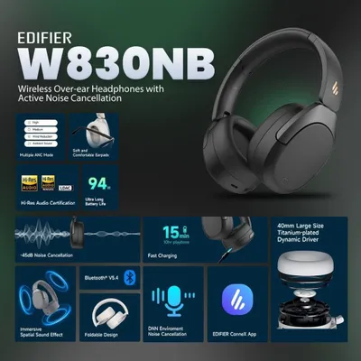 Edifier w830nb Наушники Беспроводные 1