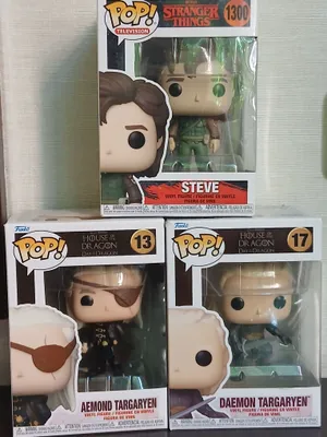 Funko pop house of the dragon + stranger things