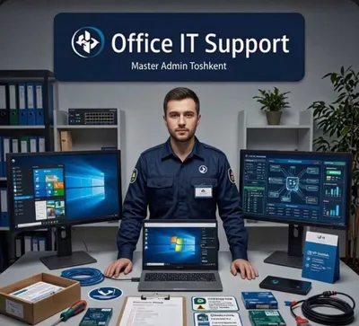Ofis kompyuterini ishga tayyorlash — Toshkent