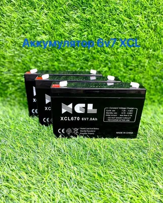 Аккумулятор 6v7A XCL