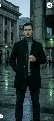 Erkaklar palto H&M 1
