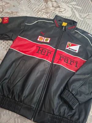 Кожаная дублёнка Ferrari 1