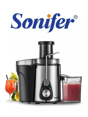 Соковыжималка Sonifer SF-5522. Sharbat chiqargich 400W, sv9 1
