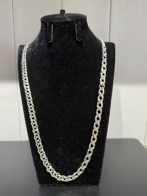 Серебряная цепочка, проба 925, трос 1