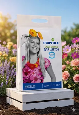 Удобрение Fertika «Для цветов» (2,5 кг)