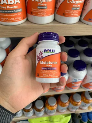 Now Melatonin 5 мг, 60 капсул 1