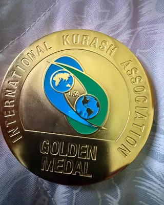 Продаётся золотая медаль чемпионата мира по курашу 1
