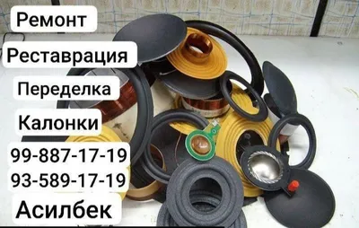 Dinamiklarni ta’mirlash, qayta ishlash va restavratsiya qilish xizmatlarini taklif qilaman. 1