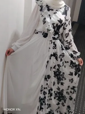 ajoyib oq shom libosi 1
