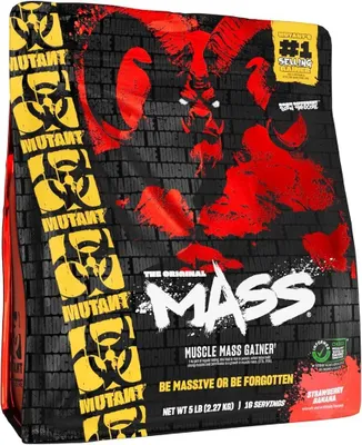 MUTANT MASS клубника банан 2.27 kg Оригинал 1