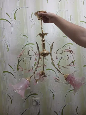 Хрустальная люстра 1