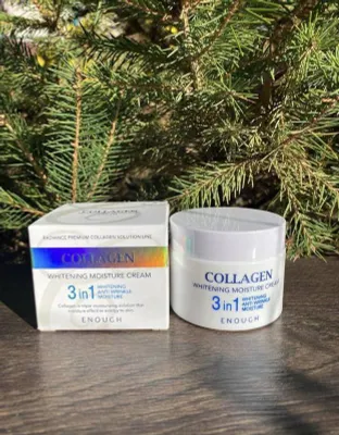 Collagen oqartiruvchi, namlantiruvchi va ajinga qarshi 3 tasi 1 tada krem 1