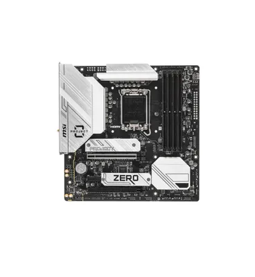 - MSI B760M PROJECT ZERO DDR5 anakart 1