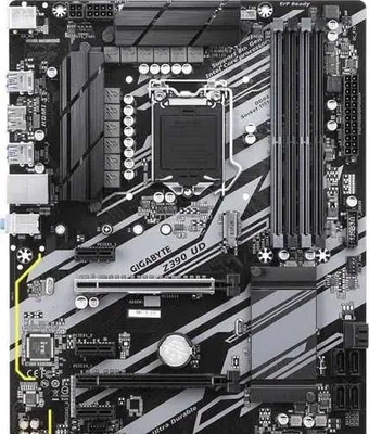 Материнская плата GIGABYTE Z390 D, гарантия, Бор 1