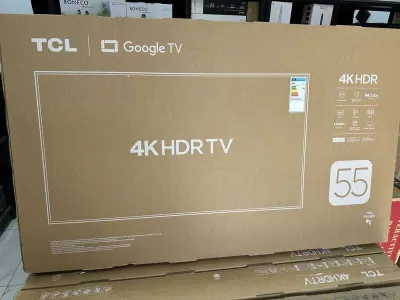 TCL 55/65 V6C/T6D 4K Google TV HDR televizori, bepul yetkazib berish 1