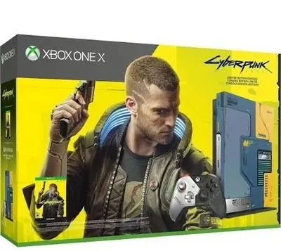 Xbox one X 1TB Cyberpunk limited edition