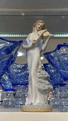 «Atirgulli qiz» chinni haykalchalari, 4 xil model 1