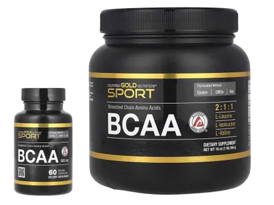 California Gold BCAA аминокислоты ВСАА BCAA 1