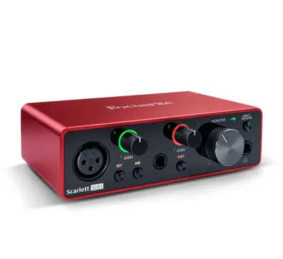 Focusrite Scarlett Solo 3-го поколения 1