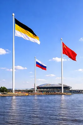 Флаг. Российская Империя, СССР, Российская Федерация.