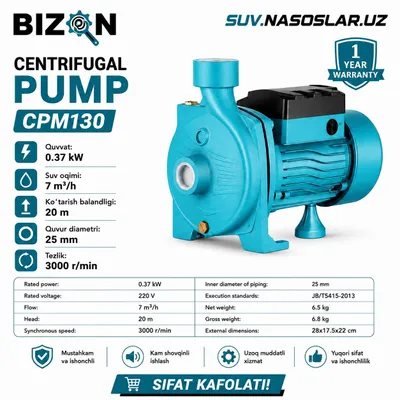 BZON CPM 130 — СУВ НАСОСИ