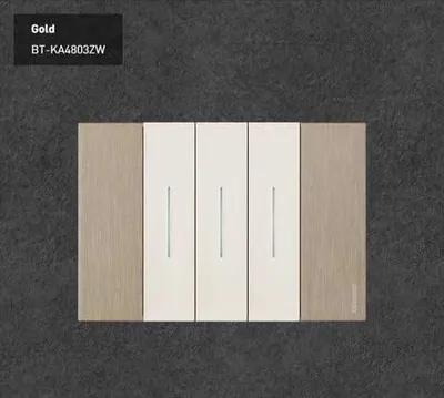 Выключатели Bticino Living Now. Золотые рамки. (Италия) 1