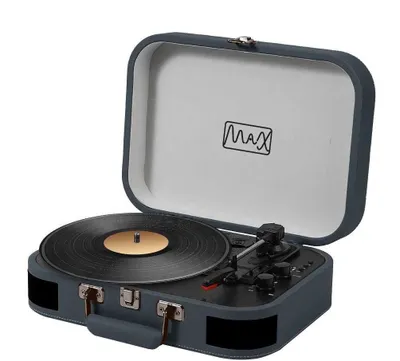 FM radiosi bor Ritmix LP-200B vinil plastinka pleyeri 1