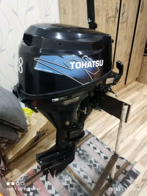 лодочный мотор Tohatsu MFS 9.8 четырёх тактный 1