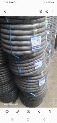 Diametri 16 dan 50 gacha bo‘lgan kabel uchun gofralangan shlang, kabel-kanal ham mavjud 1
