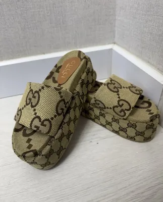 НОВЫЕ турецкие платформы Gucci Maxi GG Canvas. Премиум Люкс (38-41) 1