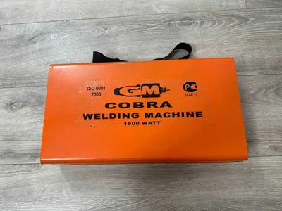 1500W COBRA GM payvandlash apparati sotiladi — maishiy quvurlarni payvandlash uchun 1