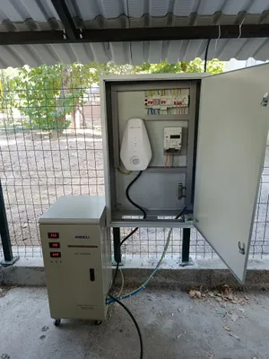 Установка зарядное устройство для Электромобилей 1