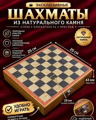 Эксклюзивный шахматный набор ручной работы «Интеллектуальный кла…» 1