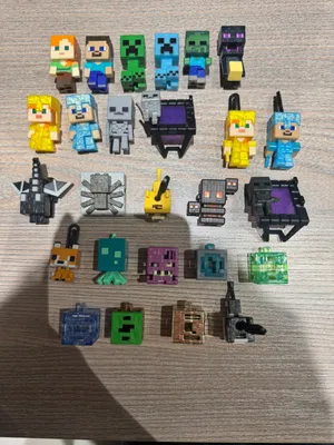 игрушки киндер джой майнкрафт