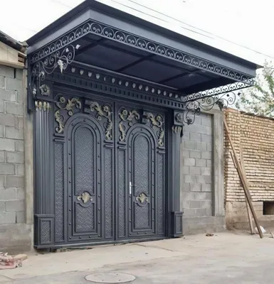 Качественные металлические конструкции. Ворота 1