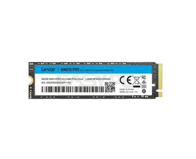 SSD Lexar NM610 PRO 500GB M.2 NVMe PCIe 3.0 1